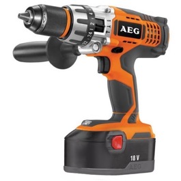 AEG 18V Slagboremaskine s�t NICD. Ny model