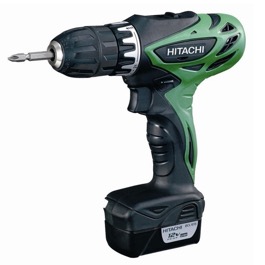Hitachi Bore/Skruemaskine DS10DFL KIT 10,8V (Max12)