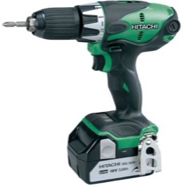 Hitachi 18V LI-ION DV18DSL 3.0Ah  Slagbore-skruemaskine