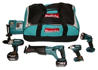 Makita LXT 18V 4-dels combos�t Li-Ion
