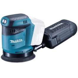 Makita excentersliberm 14,4V  125 mm bbo140z 190 watt, variabel