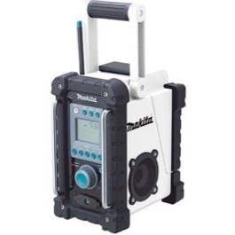 Makita Radio Hvid til alle makita batterier 9,6-24Volt