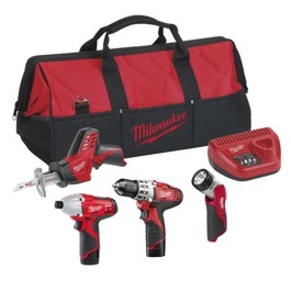 Milwaukke M12 !2V 4 dels s�t 