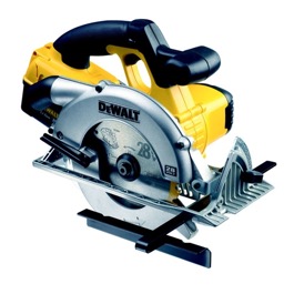 Dewalt 28V Kraftig rundsav l�s enhed LI-Ion(i Kuffert) 