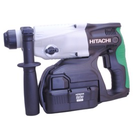 Hitachi Bore/mejsel hammer 24V komplet kit med 2 batterier
