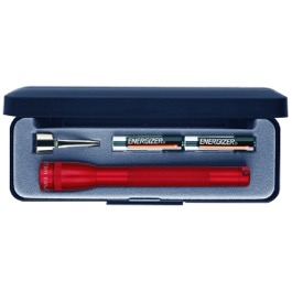 Maglite lygte mini AAA i gave�ske R�D