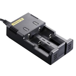 NITECORE® Intellicharger i2 til genopladelige batterier