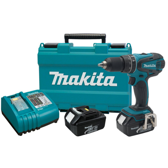 Makita DHP456RF1E Li-ion slagbore/bore/skrue