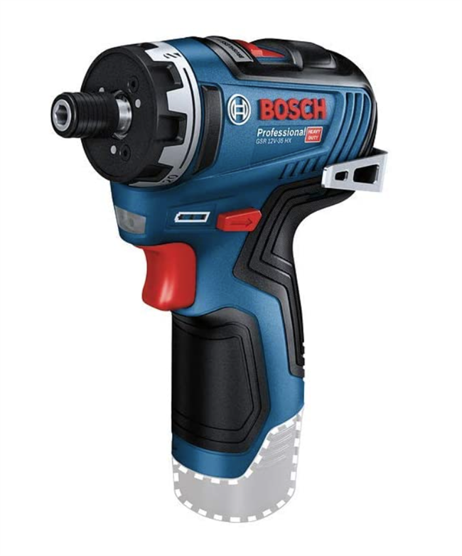 Bosch GSR 12V-35 HX kulløs skruemaskine, Løs enhed