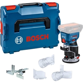 Bosch GKF 18V-8 18V kulfri kantfræser, Løs enhed i L-box