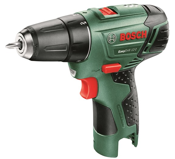 Bosch 12V Bore-/skruemaskine GRØN-serie Easydrill 12-2, løs enhed