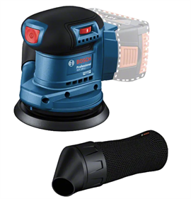 Bosch GEX 185-LI 125mm excentersliber Professional, Solo uden batteri og oplader.