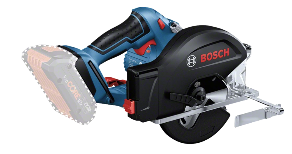 Bosch 18V GKM18V-50 rundsav, løs enhed.