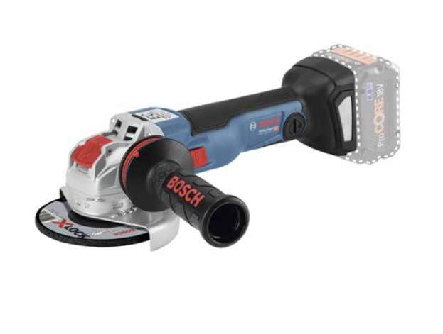 Bosch 18V Li-Ion Kulløs X-LOCK vinkelsliber GWX 18V-10 C, solo i l-box