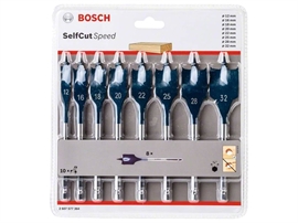 Bosch fladbor sæt m. 8 dele 2607577364 
