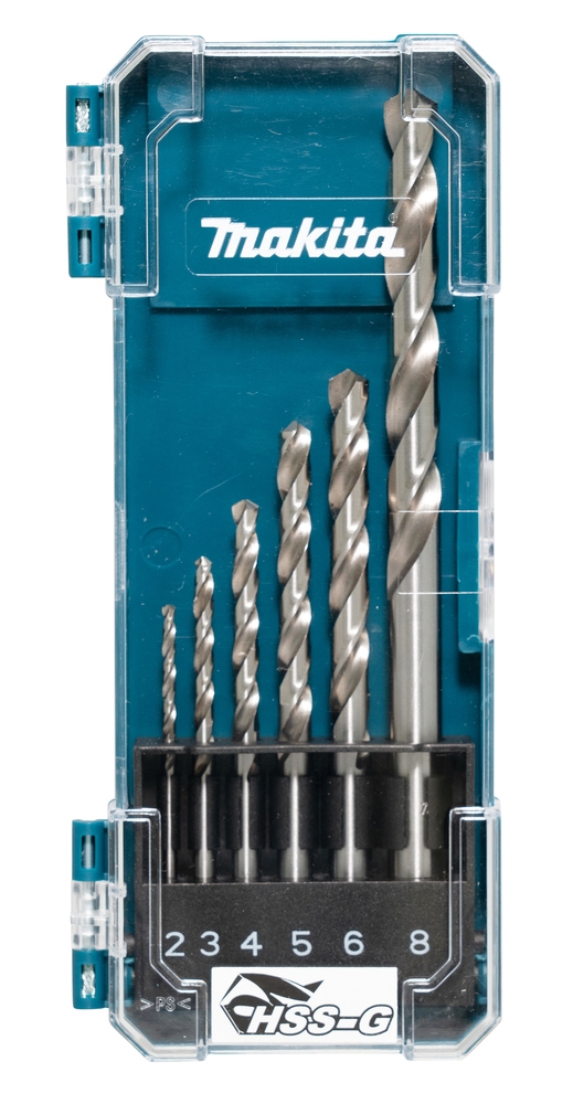 Makita 6-dels metalborsæt D-75742