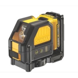 DeWALT 10,8V Selvnivellerende krydslinjelaser, Rød