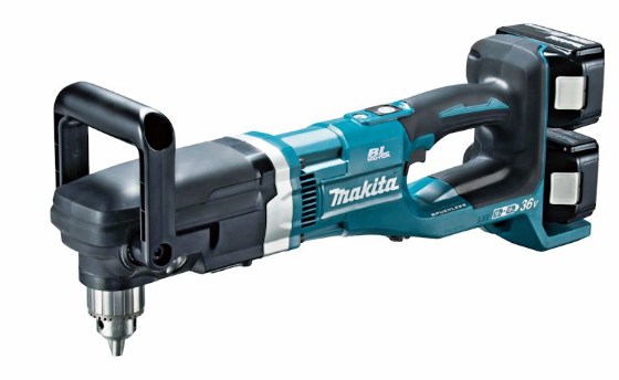 Makita 2X18V Vinkelboremaskine DDA460ZK Løs enh. i kuffert