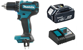 Makita DDF485RM1J 18V / 4.0Ah Brushless  Li-Ion Bore / skruemaskine sæt