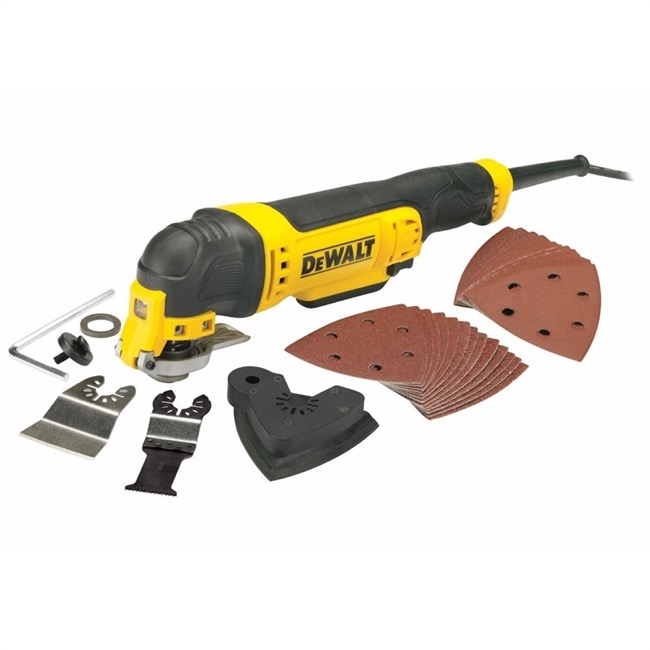 Dewalt Multicutter DWE315 med dele Uden kuffert