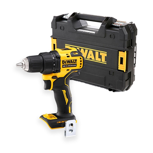 Dewalt 18V XR kulfri Bore/skruemaskine DCD708NT, løs enhed i kuffert