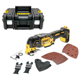 Dewalt Multicutter DCS355NT 18V , Løs enhed I Tstack kuffert med tilbehør.