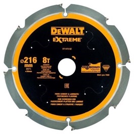 Dewalt  klinge 216mm x 30mm x 8 T DT1473