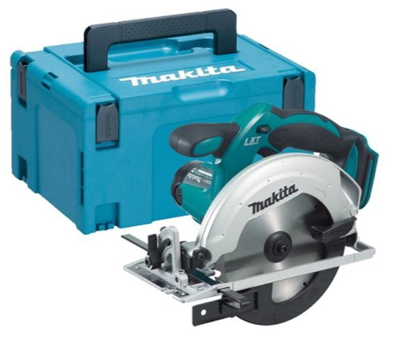 Makita LXT 18 Volt rundsav, Løs enhed i Makpac 4