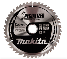 Makita Efficut savklinge 216x30mm x45T E-06971