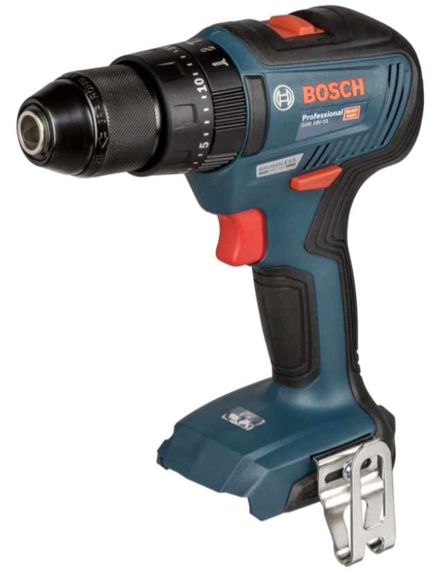 Bosch GSB 18V-55 Akku slagbore-/skruemaskine 18V, løs enhed