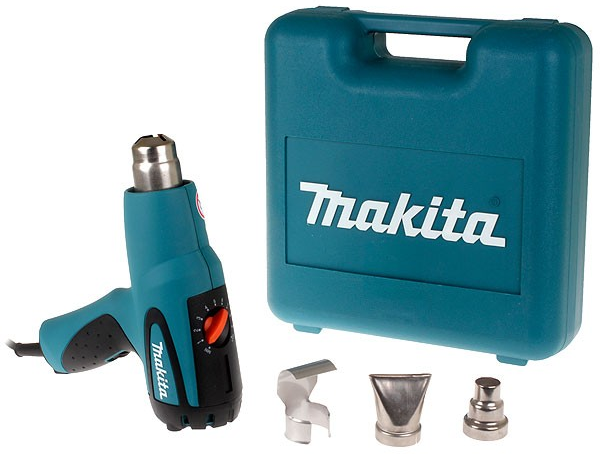 Makita varmluftpistol 230V HG551VK i kuffert 