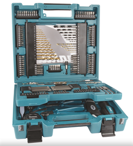 Makita bor/bit sæt m. 200 dele D-37194