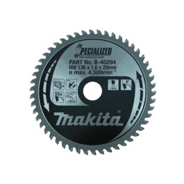 Makita 136 x 20 mm 50T klinge til aluminium 