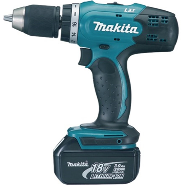 Makita DDF453RF1E  boremaskine 18V kit 3.0ah