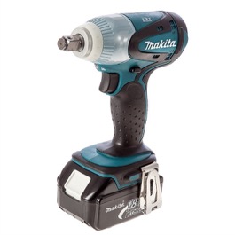 Makita  18V  slagnøgle   til 1/2" toppe,  KIT DTW251