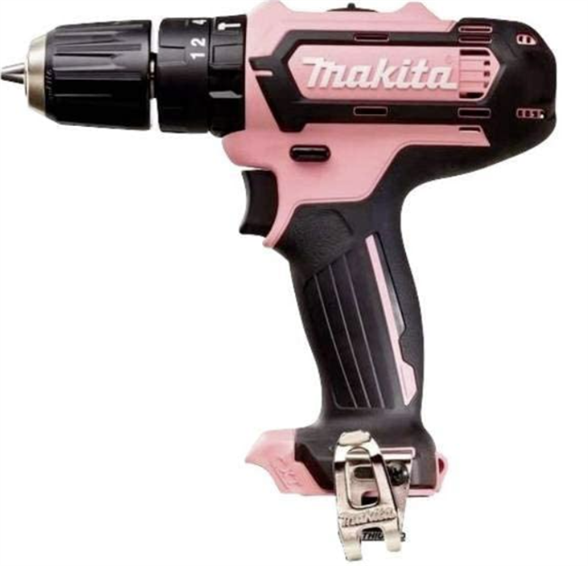 Makita HP333DZ Li-Ion 12 V slag/boremaskine pink udgave, løs enhed