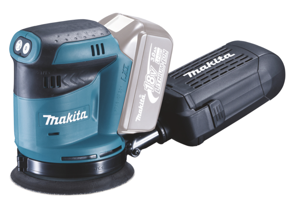 Makita excentersliber 18V mm DBO180z 190 watt, variabel