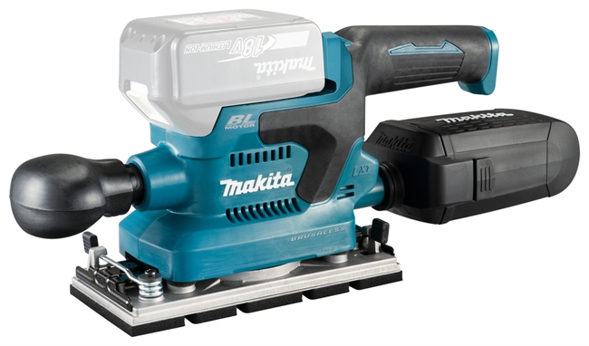 Makita rystepudser kulfri 18V DBO380Z, løs enhed. 