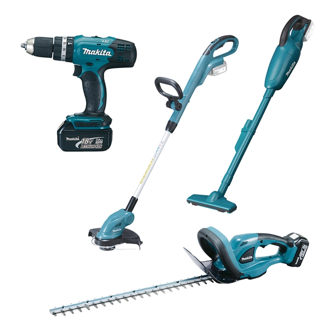 Makita 18V DLX4093 4-dels kit