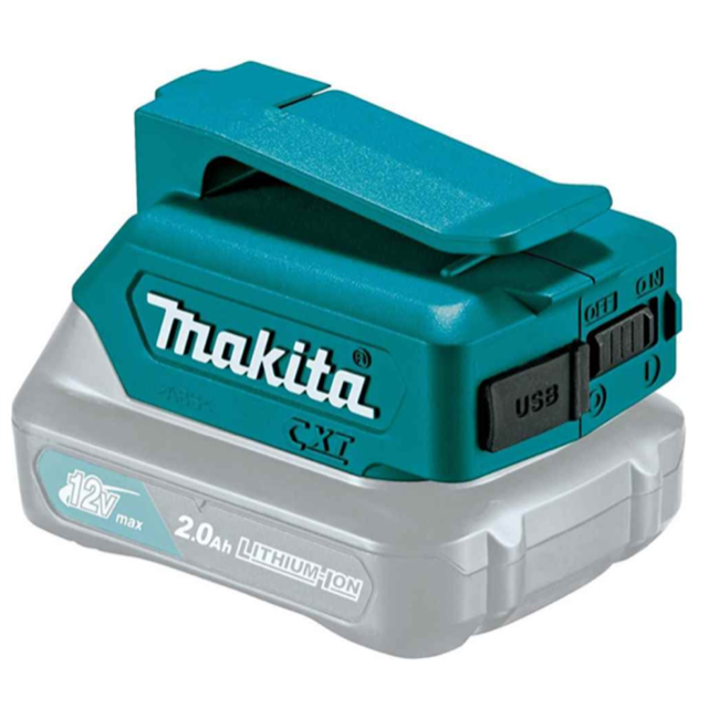 Makita USB powerbank adapter CXT 10,8V Slide-in  OBS OBS  IKKE  18V