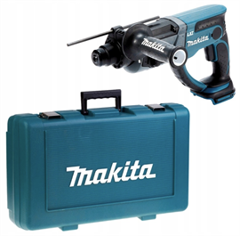 Makita LXT 18 Volt Borehammer DHR202ZK, Løs enhed I kuffert