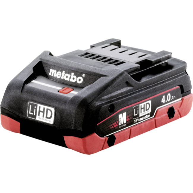 Metabo 18V Li-Ion Batteri 4.0 Ah Li-HD (slideIn)