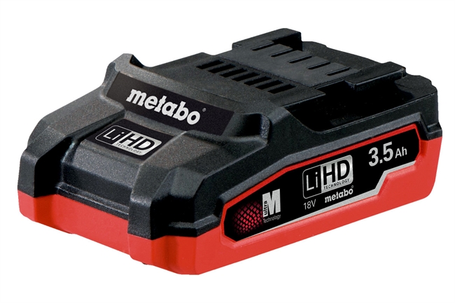 Metabo 18V Li-Ion Batteri 3.5 Ah Li-HD (slideIn)