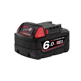 Milwaukee batteri 18v 6.0ah Li-Ion M18 serien M18 B6