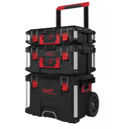 Milwaukee Packout trolley system med bokse 