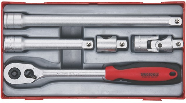 Teng Tools TT1205 Skraldenøglesæt med ½" fatning
