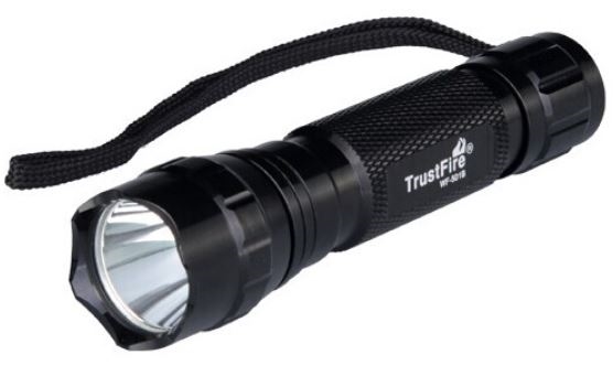 Trustfire WF-501B lygte med UV-lys