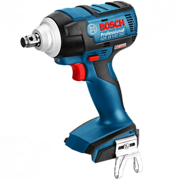 Bosch 18V Li-Ion kulløs slagnøgle 1/2" GDS 18 V-EC 250 , Løs enhed