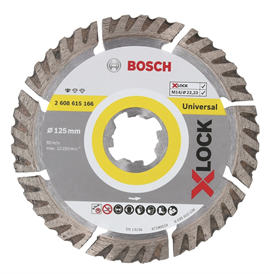 Bosch X-LOCK diamantklinge til vinkelsliber 125mm