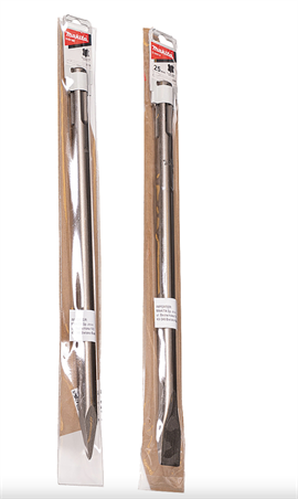 Makita SDS MAX D-35324-10, spids og fladmejsel